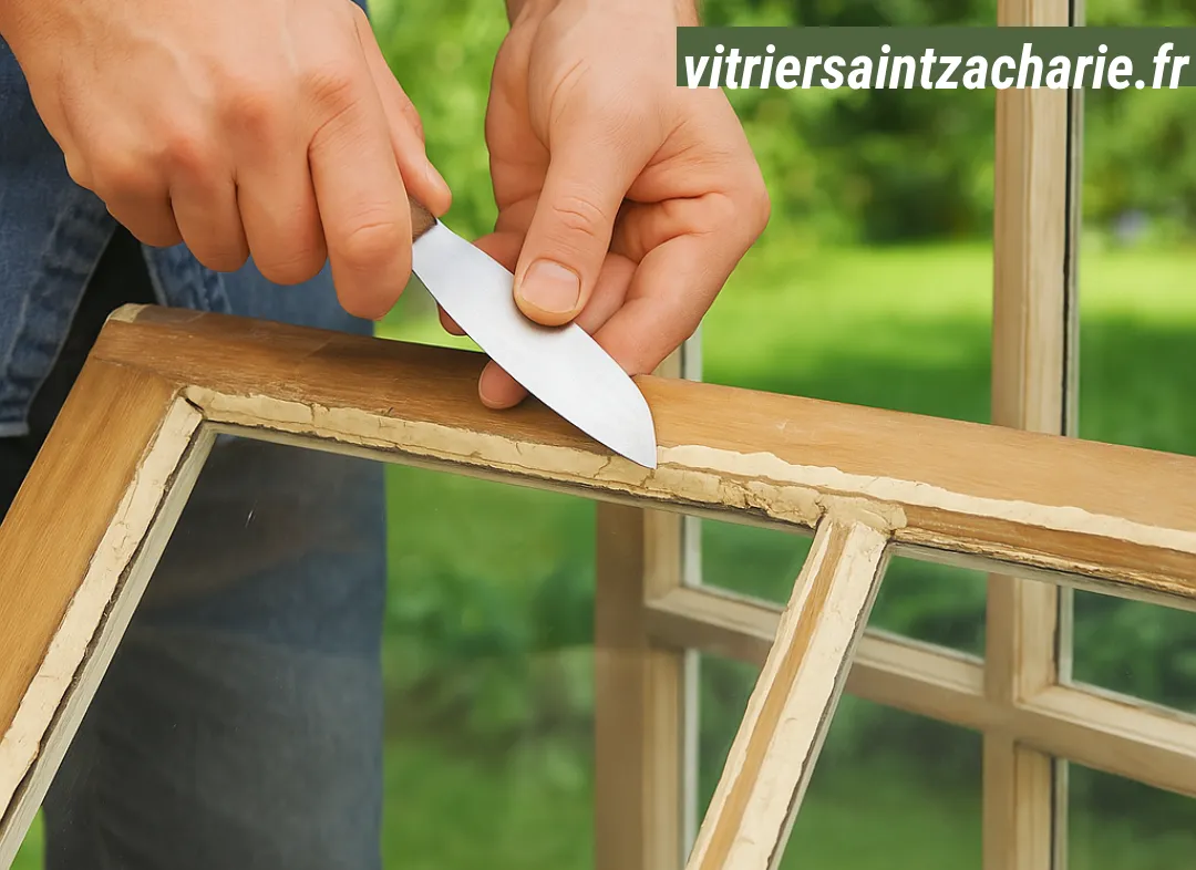 Remplacement de simple vitrage Saint-Zacharie